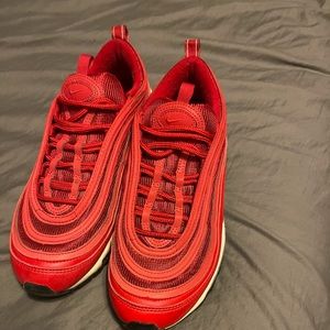 Woman’s 7.5 Nike Air Max 97 University Red